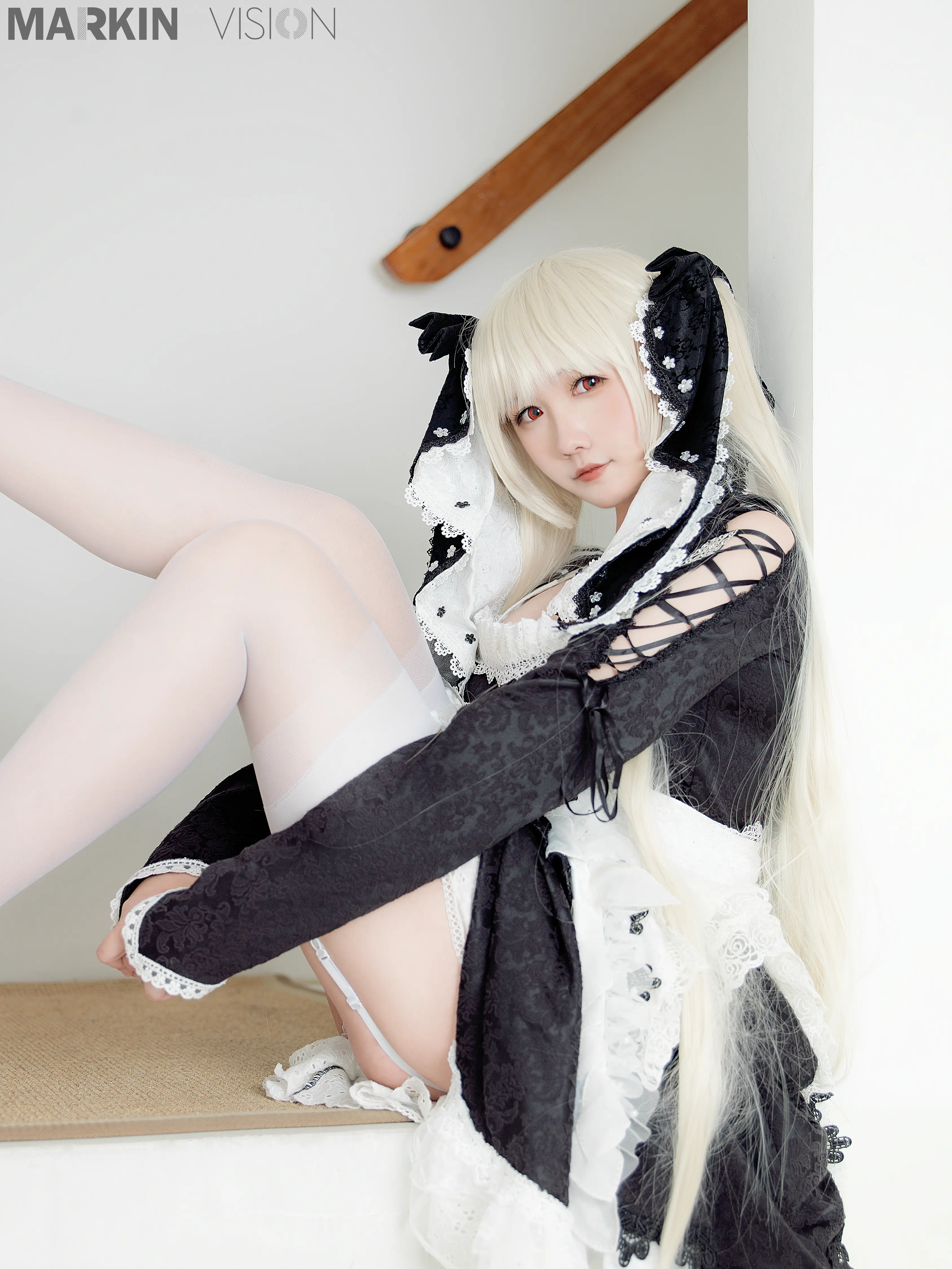 麻花酱 NO.094 可畏泳装+女仆[30P-306M]-AQA.CC